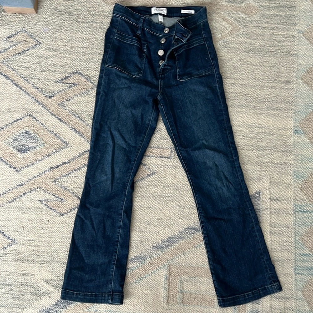 FRAME women’s le crop mini boot size 27